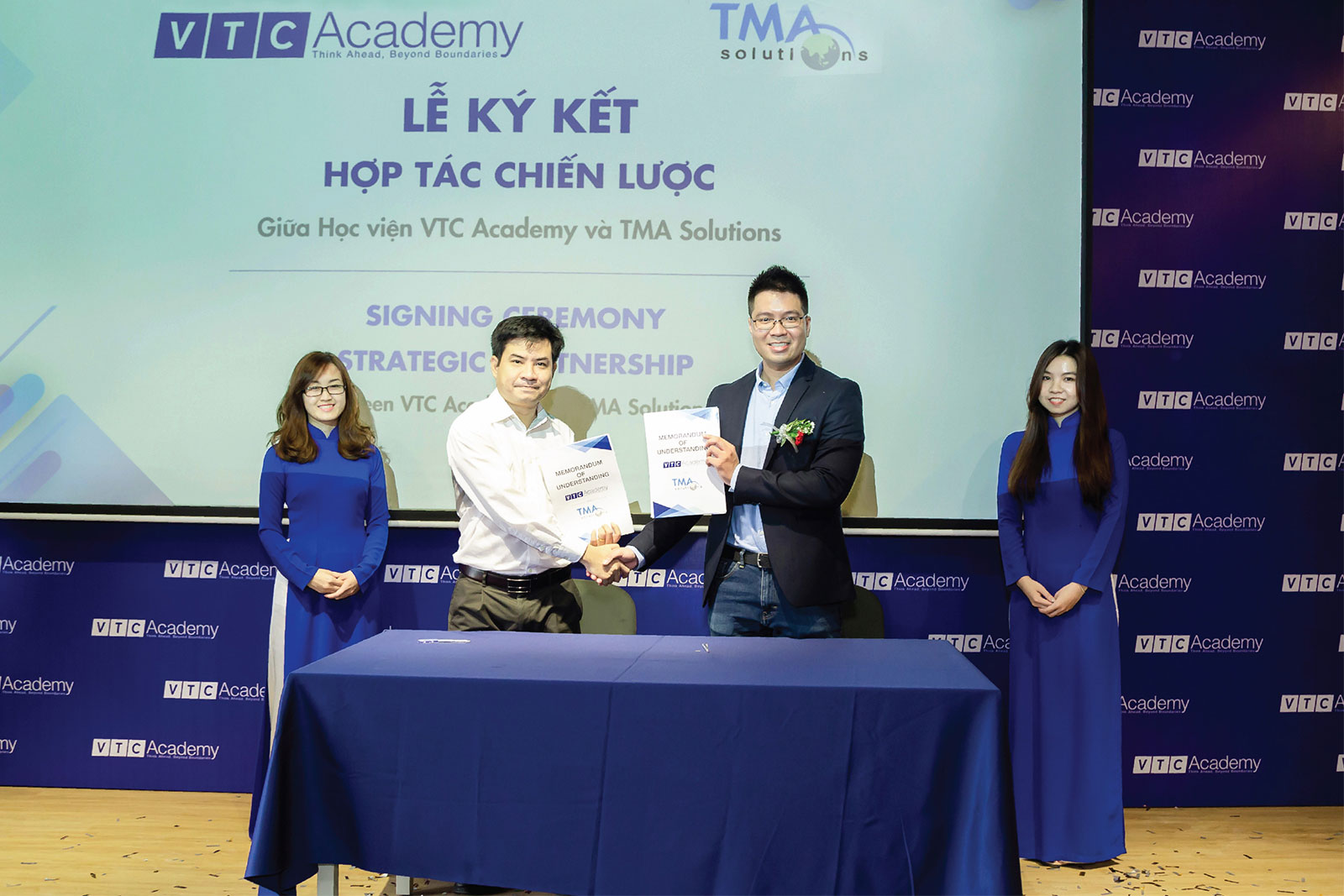 VTC Academy ký thỏa thuận hợp tác chiến lược cùng TMA Solutions