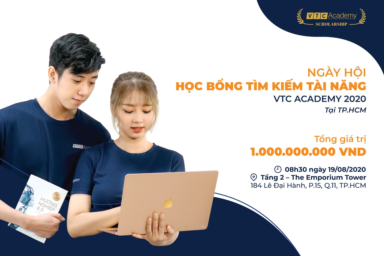 Ngày hội Học bổng Tài năng 2020 lần 1 tại TP.HCM