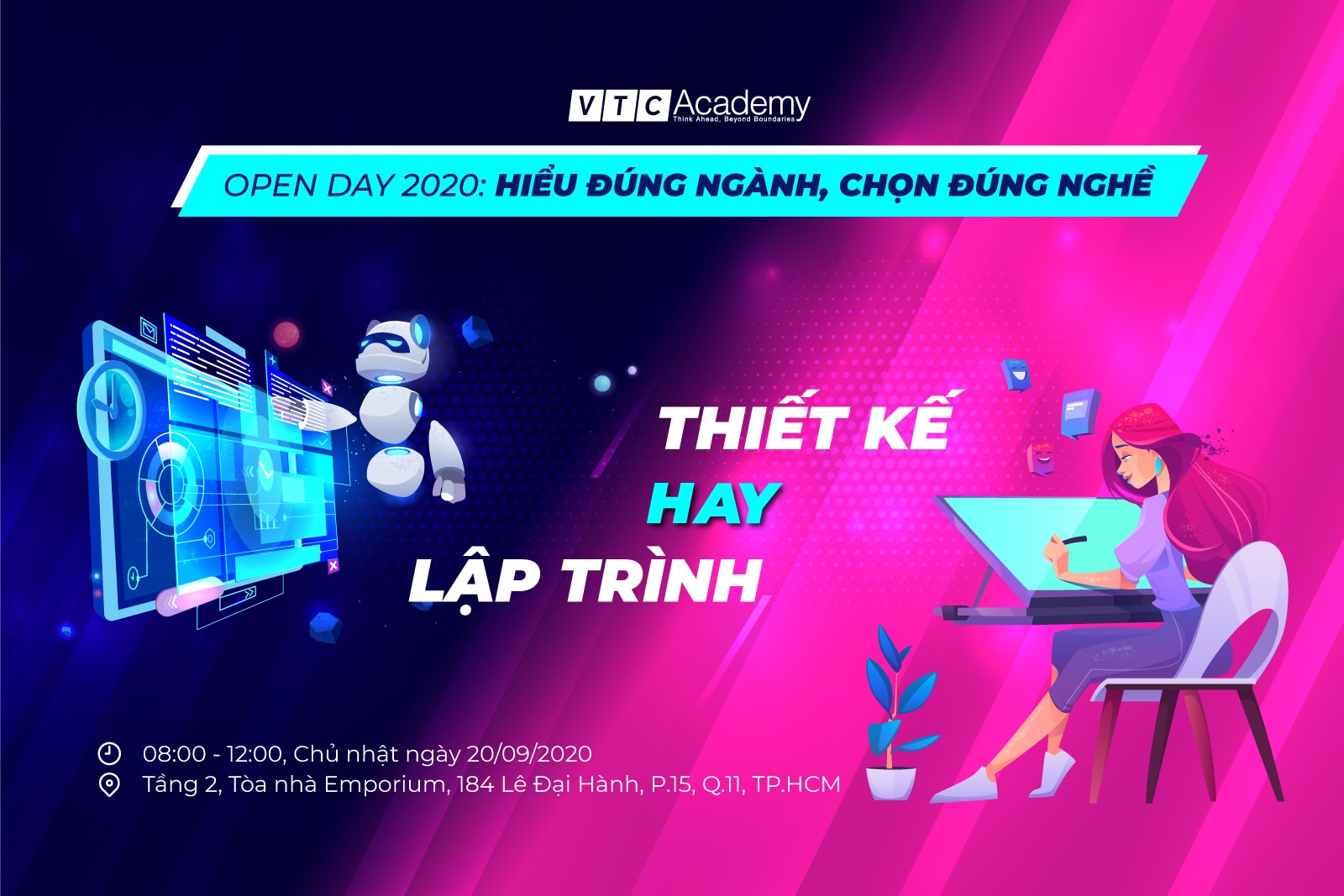 Sự kiện “Open Day 2020: Hiểu đúng ngành, Chọn đúng nghề” tại TP.HCM