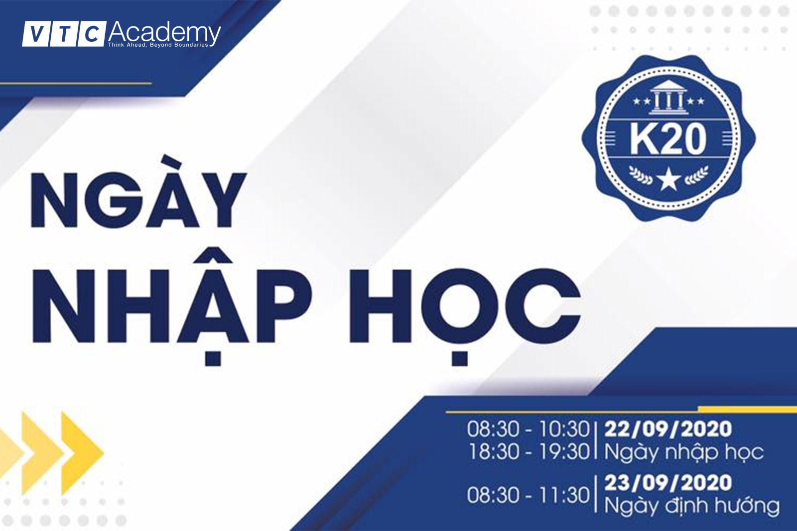 Sự kiện “Ngày nhập học 2020” tại TP.HCM