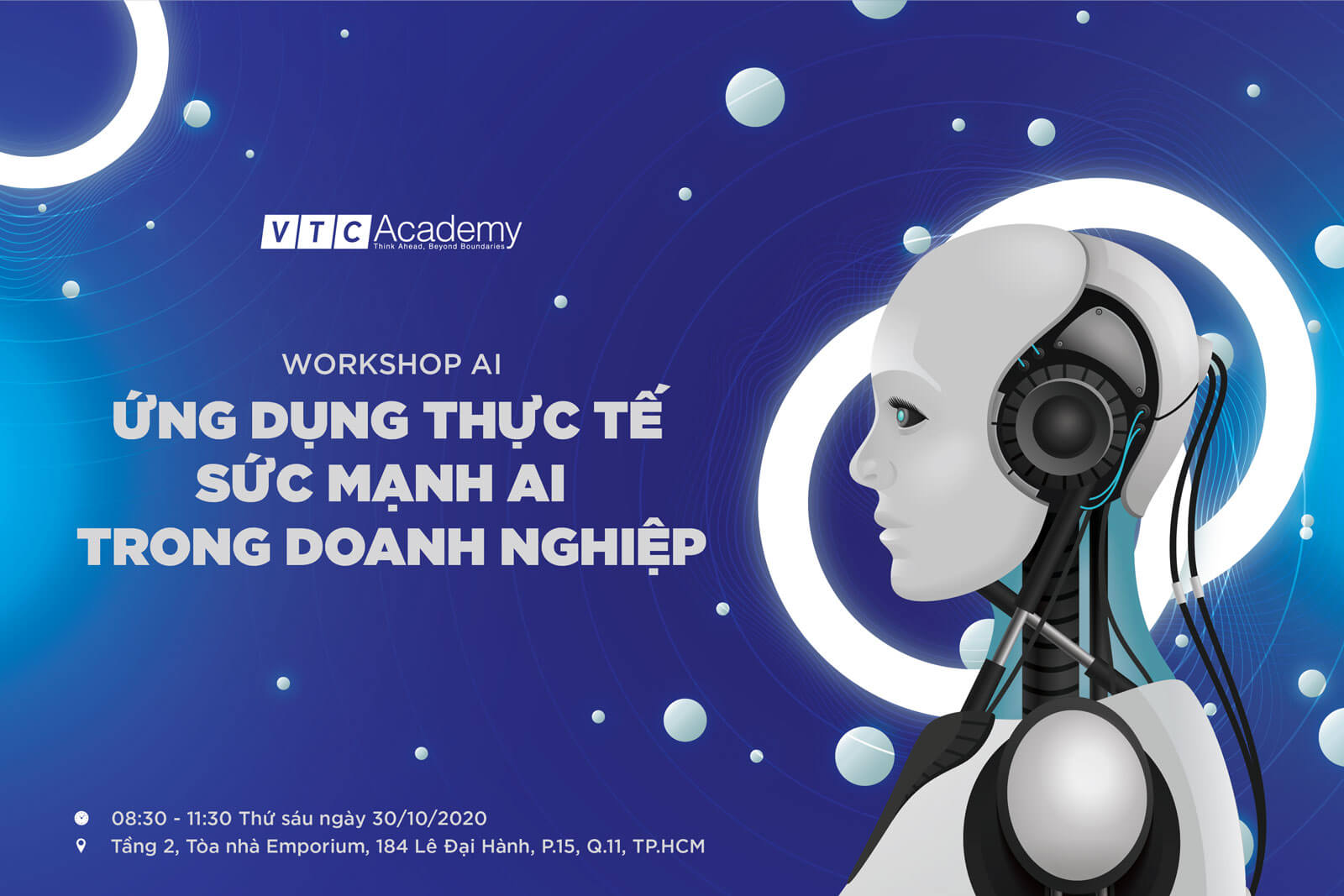 Khám phá tầm quan trọng của AI trong doanh nghiệp tại hội thảo AI của VTC Academy