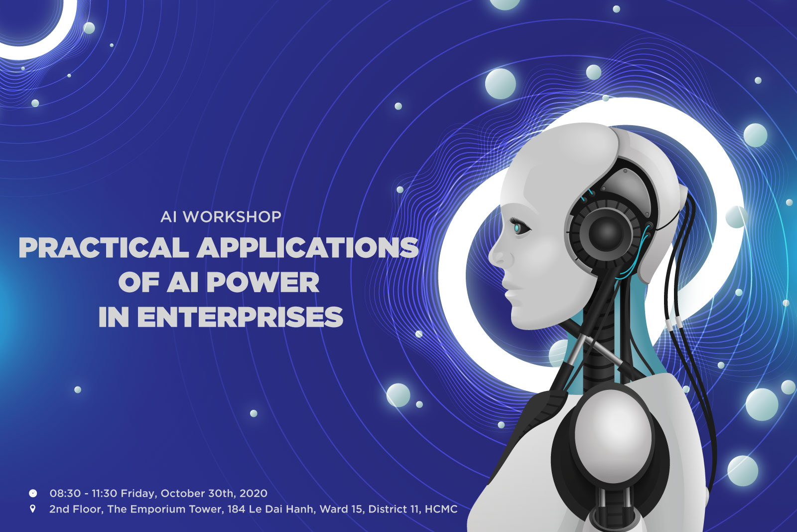 AI Workshop “Practical application of AI power in enterprises” in HCMC