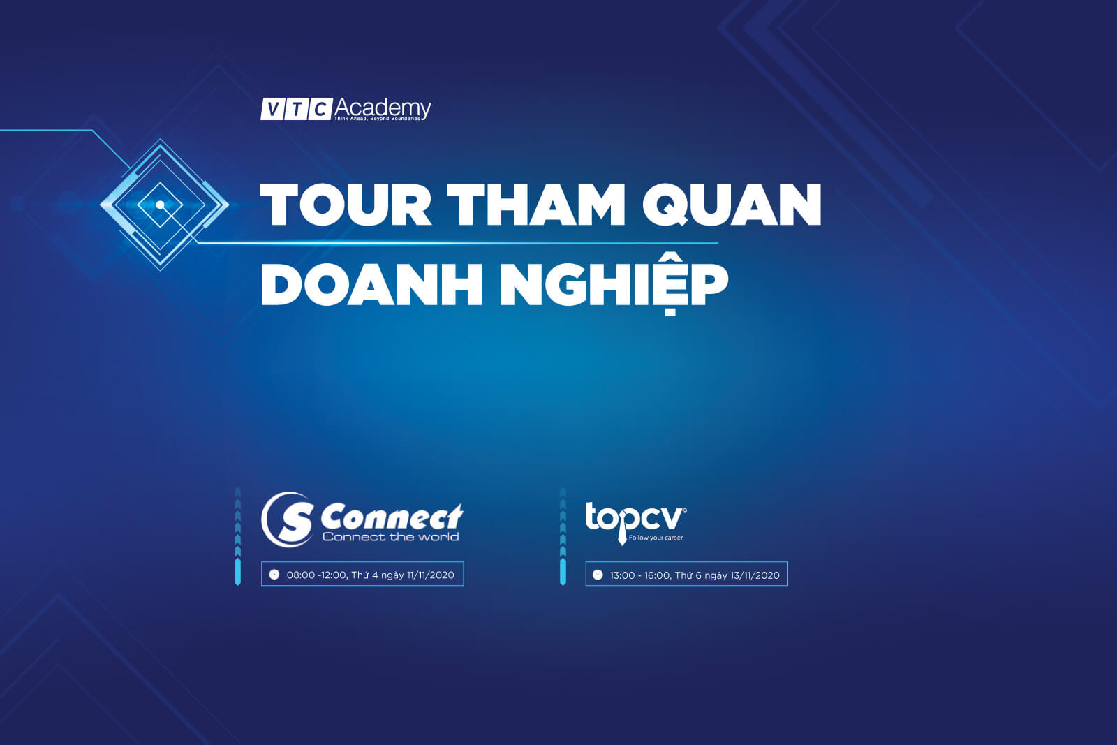 VTC Academy Hà Nội tổ chức tour tham quan doanh nghiệp trong tháng 11/2020 cho học viên