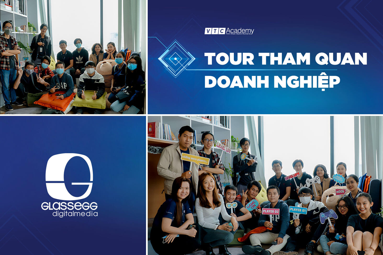 VTC Academy TP.HCM tổ chức tour tham quan doanh nghiệp trong tháng 12/2020 cho học viên
