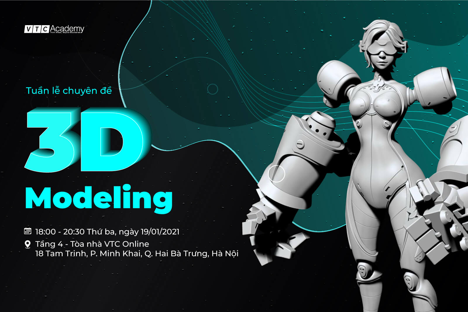 Tuần lễ chuyên đề Dựng hình 3D tại Hà Nội
