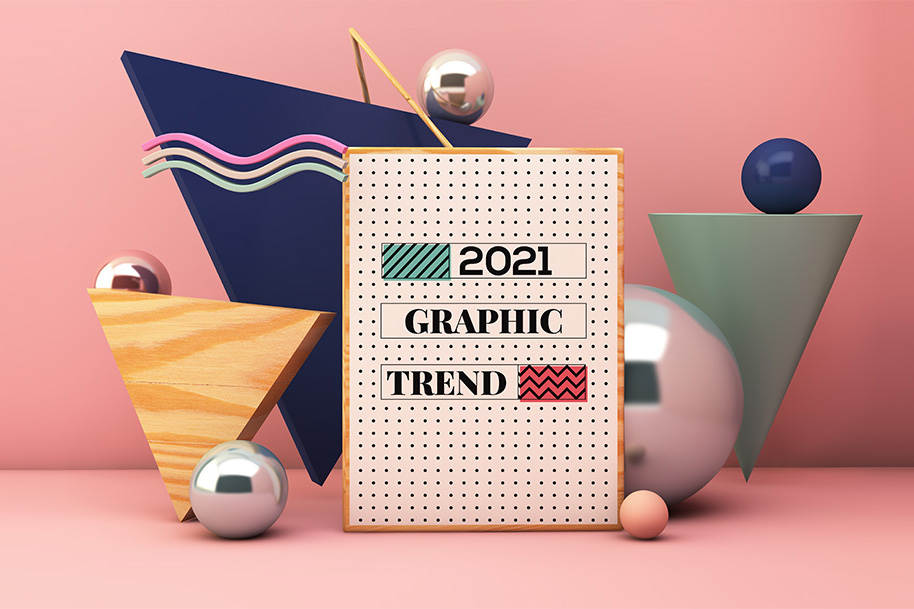 Xu hướng thiết kế đồ họa năm 2021: Cuộc cách mạng mỹ cảm sâu sắc