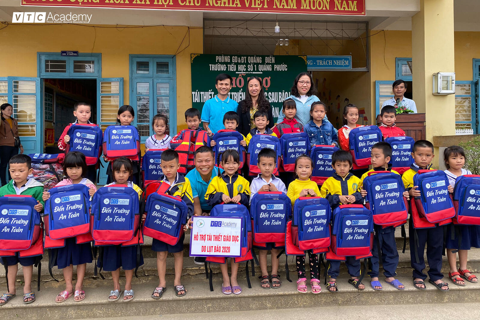 VTC Academy đóng góp cho hoạt động tái thiết và phát triển giáo dục sau thiên tai tại Thừa Thiên Huế
