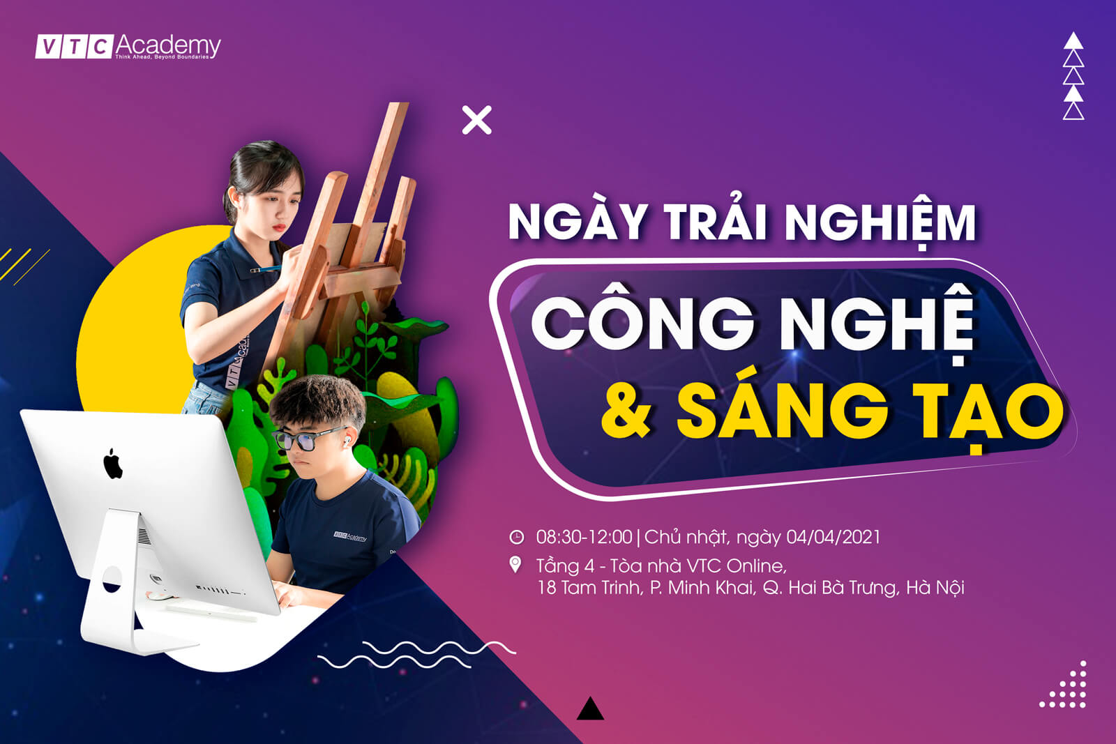 Ngày trải nghiệm “Công nghệ và Sáng tạo 2021” tại Hà Nội