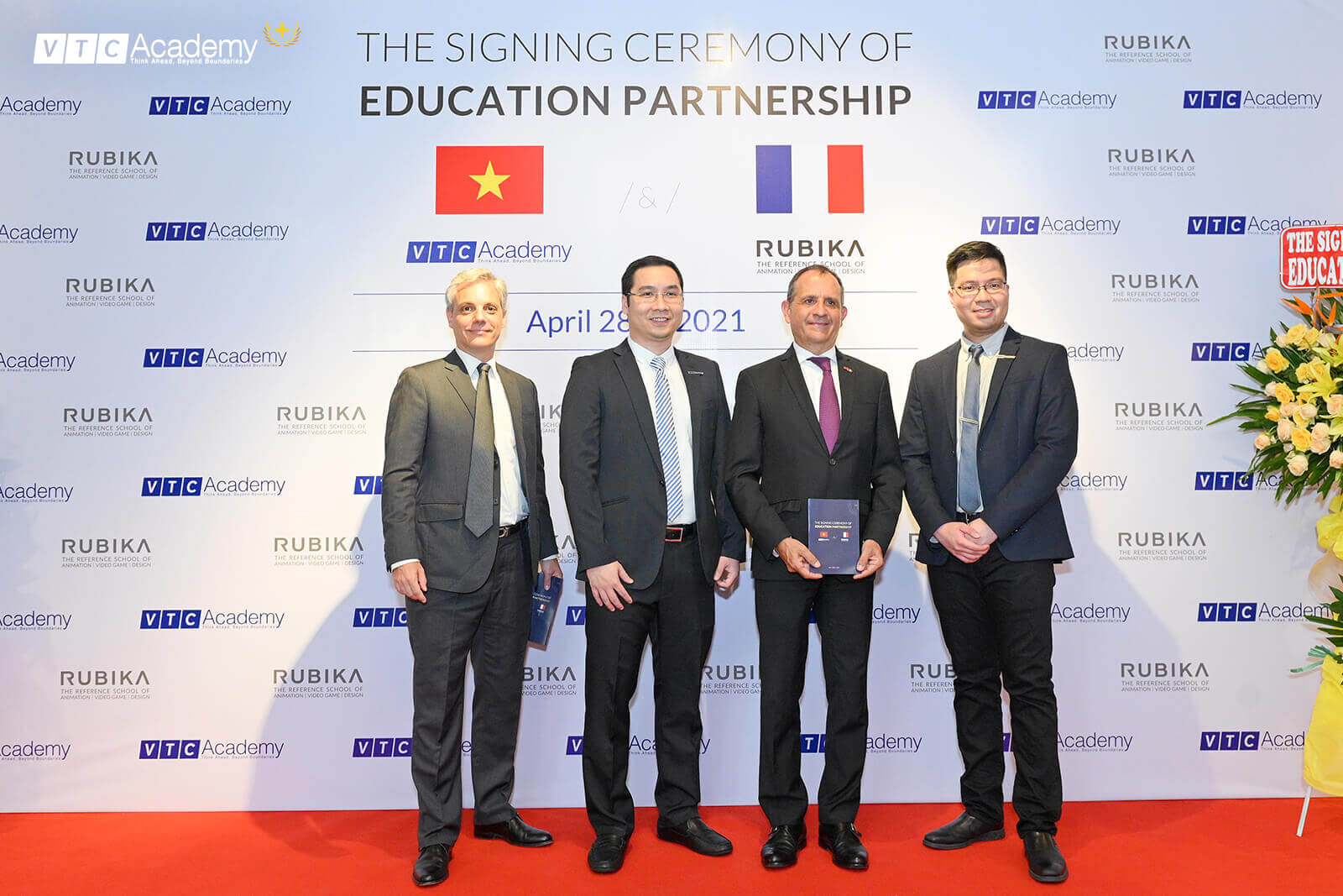 Education Partnership between VTC Academy and RUBIKA - France