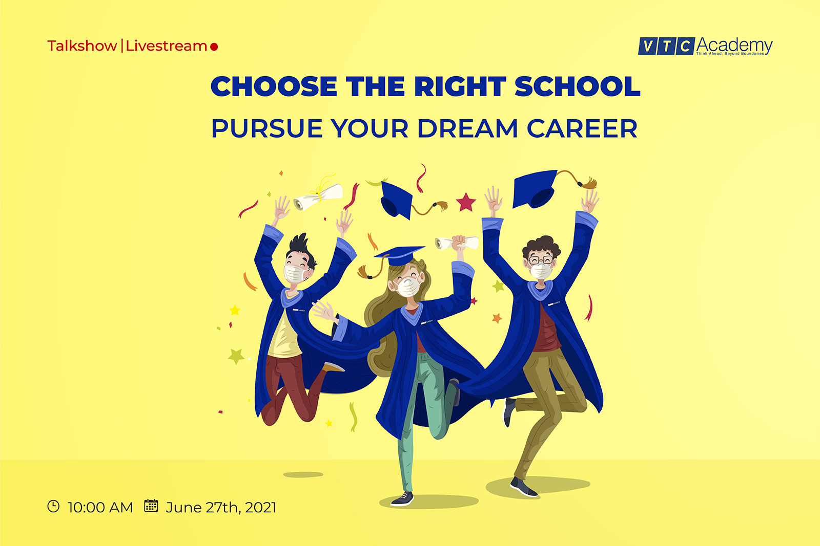 Online Talk Show “Choose the right school, pursue your dream career”