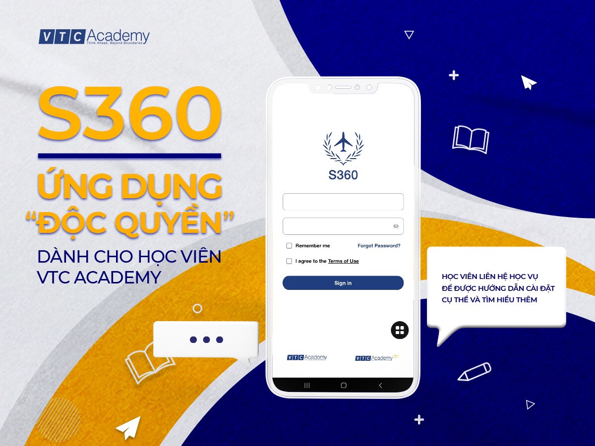 S360 – Ứng dụng “độc quyền” dành cho học viên VTC Academy