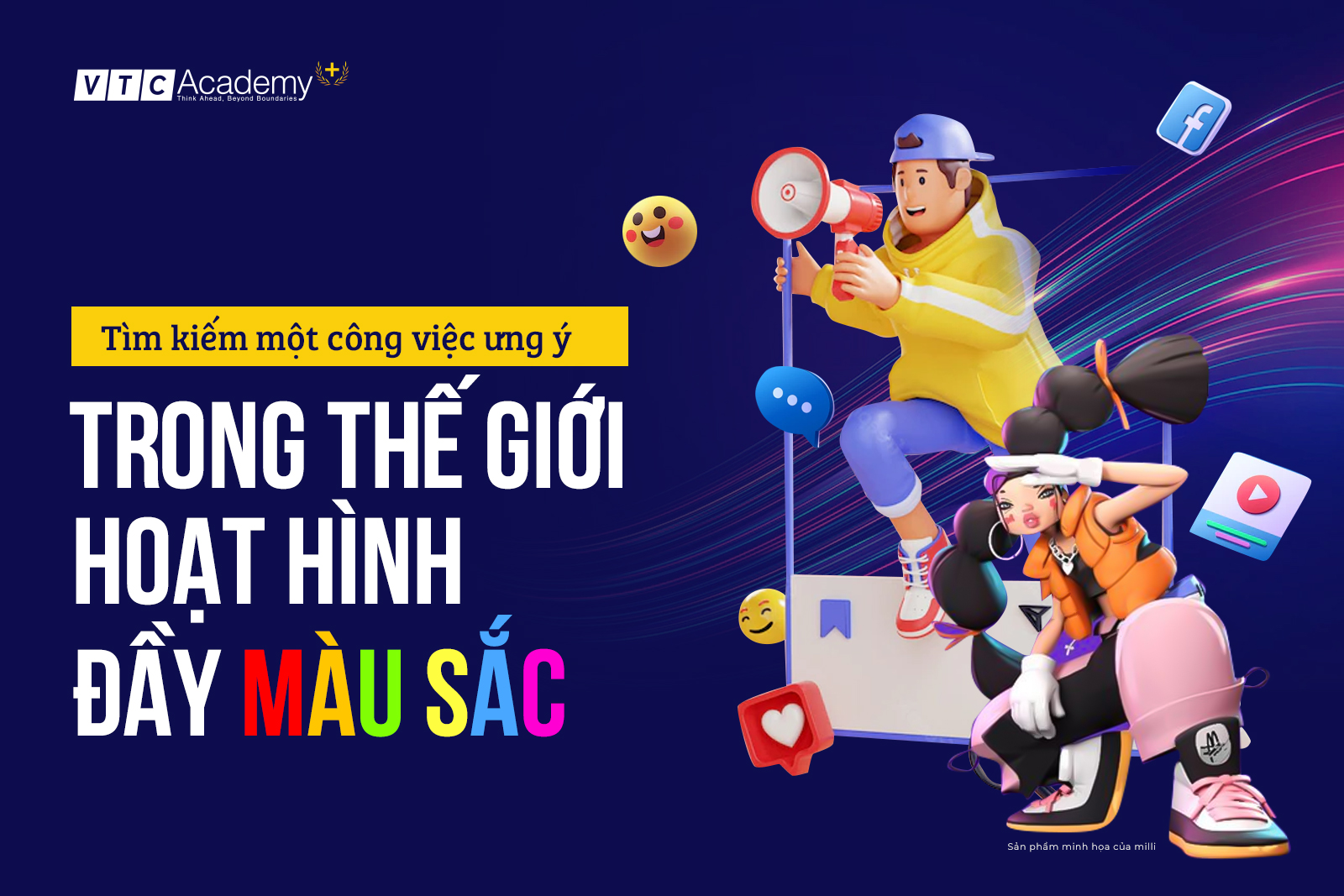 Tìm kiếm một công việc ưng ý trong thế giới Hoạt hình đầy màu sắc