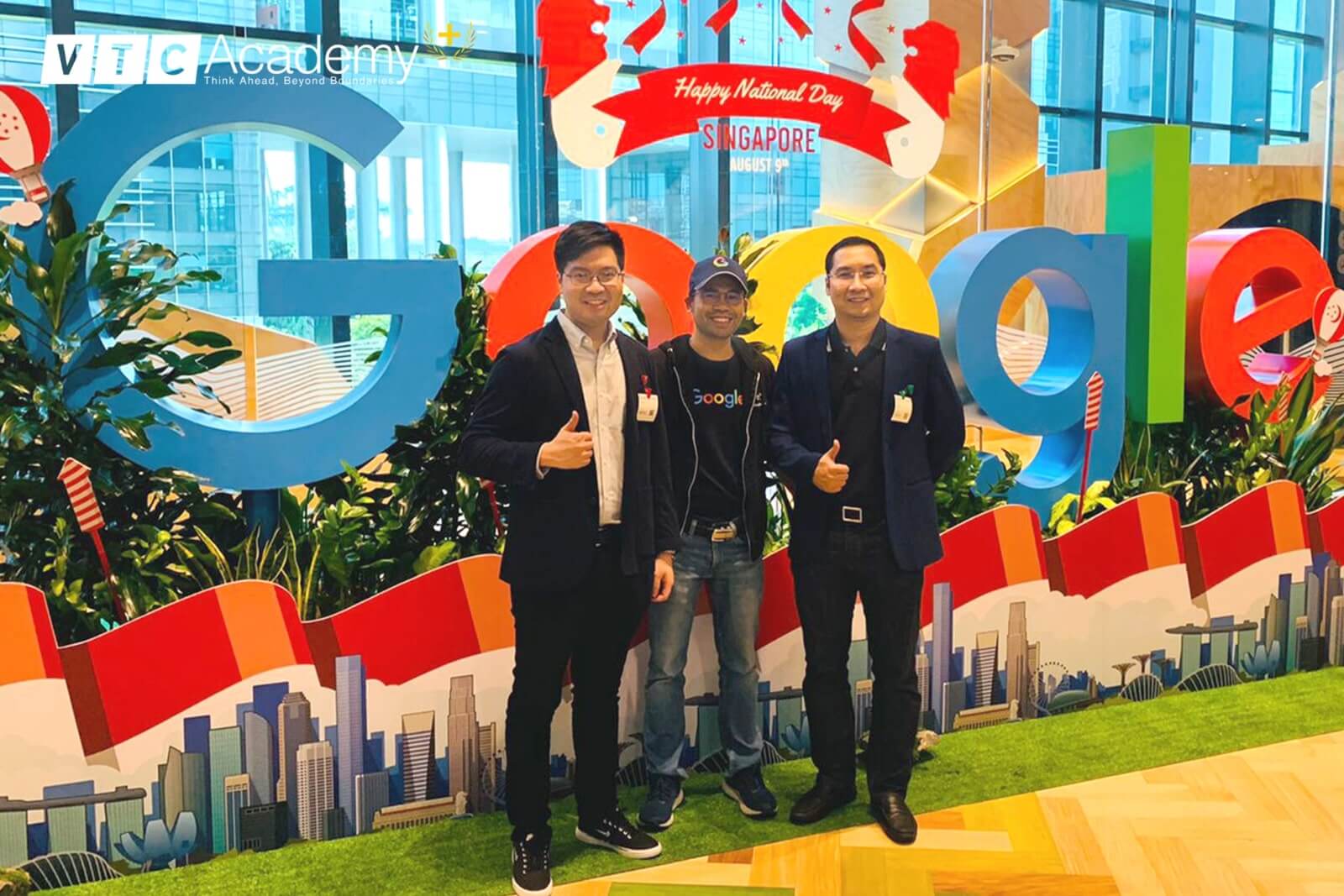 Chuyến ghé thăm đặc biệt của VTC Academy tại Google Singapore