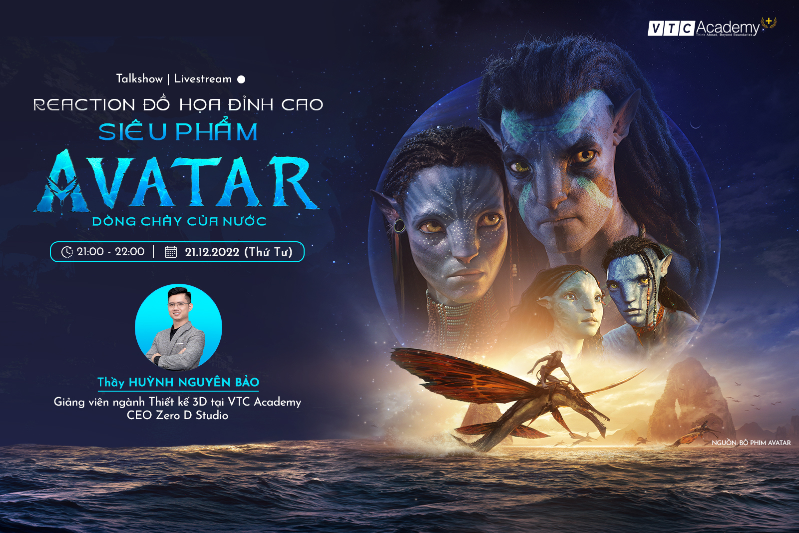 Avatar The Way of Water to Stream on Disney Plus and Max